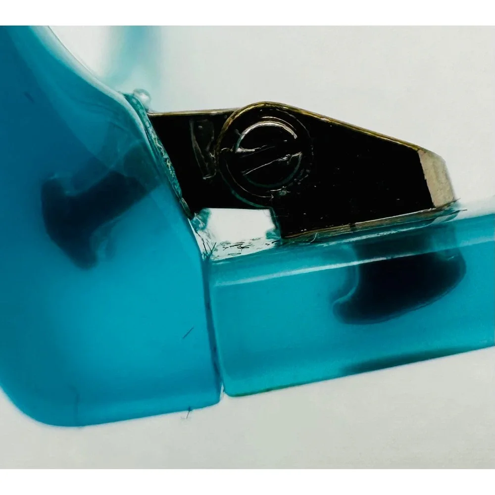 Prive Revaux Intuitive Blue Light Glasses Teal Floral Round Frame C62 52-20-140‎